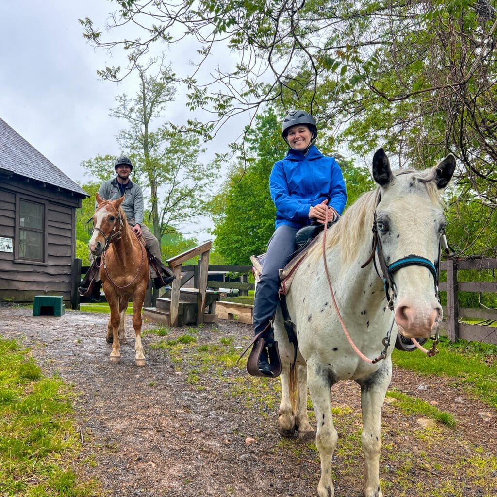 Horseback riding